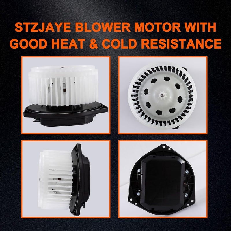 STZJAYE 700193 HVAC AC Heater Blower Motor Fan Compatible with Nissan for Altima 2007-2019, for Infiniti EX35 for 350Z M35 for Murano for Quest FX45 370Z G25 G35 FX35 for Maxima Q45 for Pathfinder - Image 5